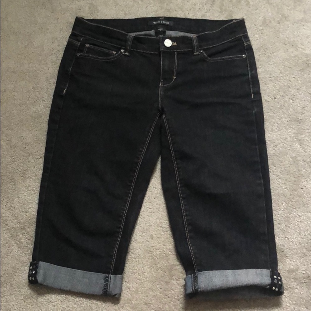 White House black market cropped jeans